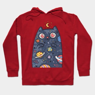 space cat Hoodie